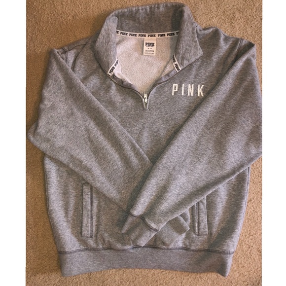 PINK Victoria’s Secret half zip - Picture 1 of 2